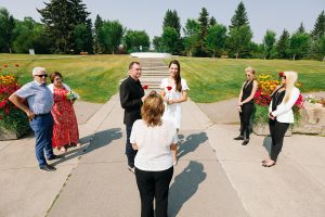 Calgary Activate Ur Life Spiritual Ministry Wedding registration photography photographer Baker park couple session engagement