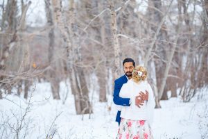 Winter wedding photographer Calgary Nathalie Terekhova Fine art photography