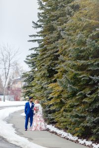 Winter wedding photographer Calgary Nathalie Terekhova Fine art photography